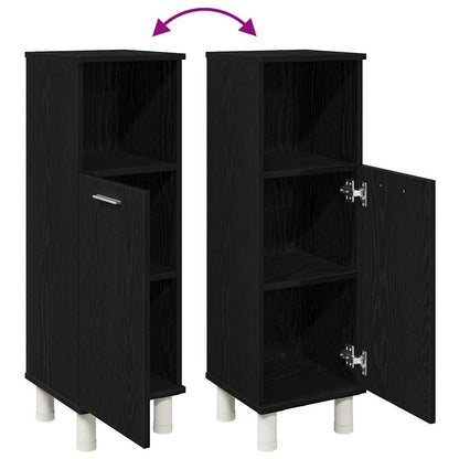 Mobile da Bagno Rovere Nero 30 x 30 x 95 cm | homemem39