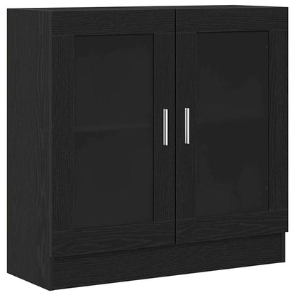 Armadio per Libri Rovere Nero 82,5 x 30,5 x 80 cm | homemem39