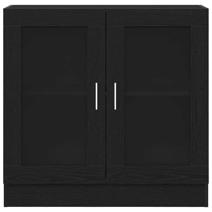 Armadio per Libri Rovere Nero 82,5 x 30,5 x 80 cm | homemem39