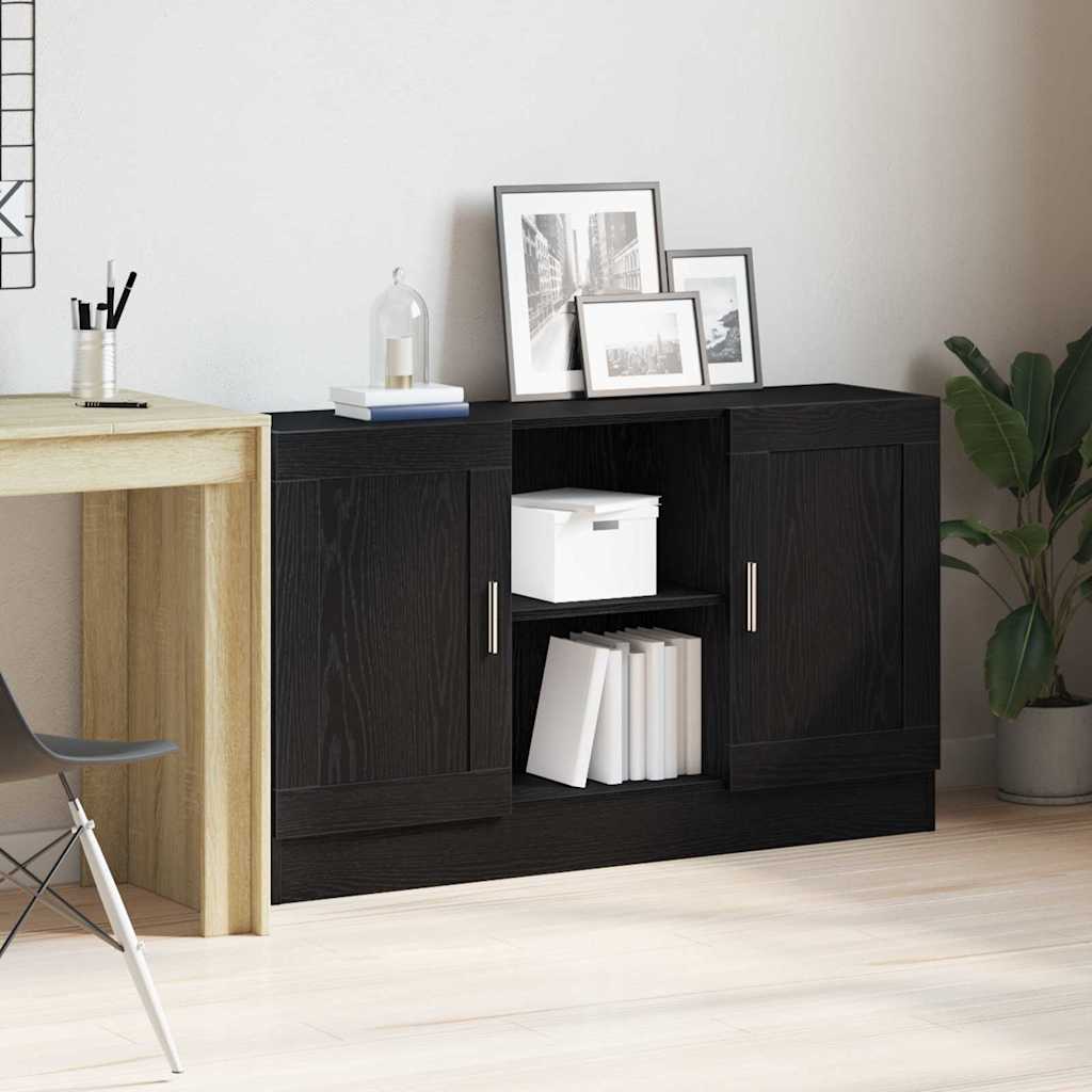 Credenza Nero 120 x 30.5 x 70 cm Legno multistrato