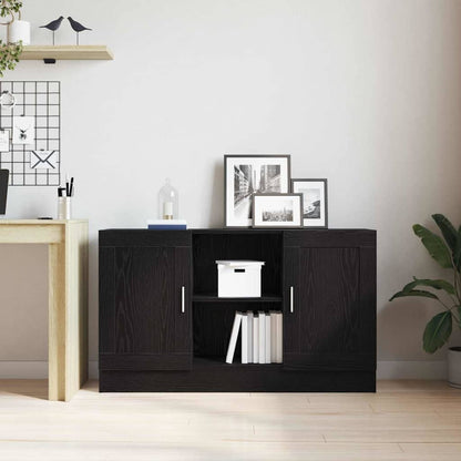 Credenza Nero 120 x 30.5 x 70 cm Legno multistrato