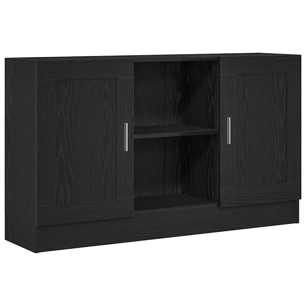 Credenza Nero 120 x 30.5 x 70 cm Legno multistrato