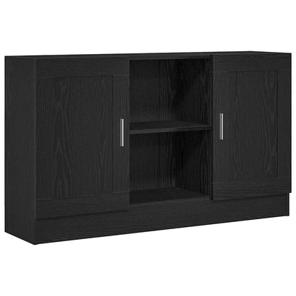 Credenza Nero 120 x 30.5 x 70 cm Legno multistrato