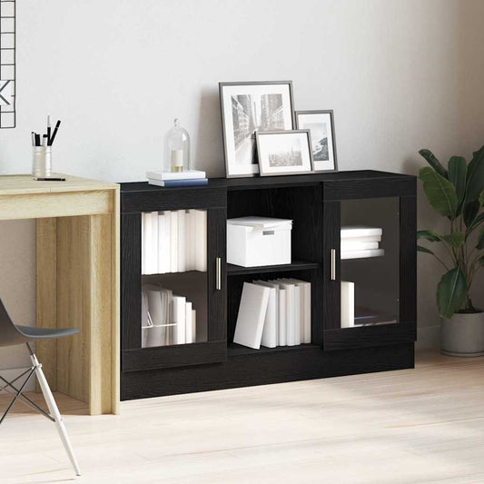 Credenza Nero 120 x 30.5 x 70 cm Legno multistrato