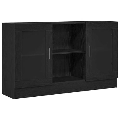Credenza Nero 120 x 30.5 x 70 cm Legno multistrato