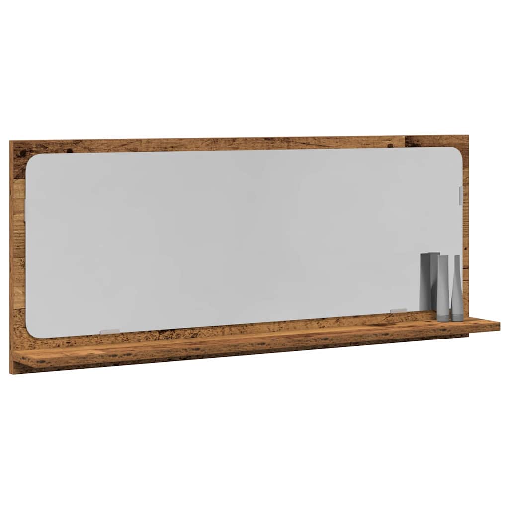 Mensola Specchio Legno vecchio 90 x 10,5 x 37 cm | homemem39