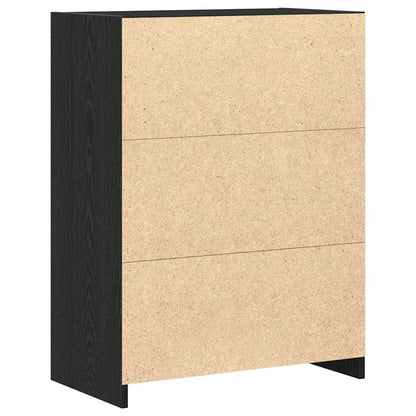Mobile da Bagno Rovere Nero 60 x 33 x 80 cm | homemem39