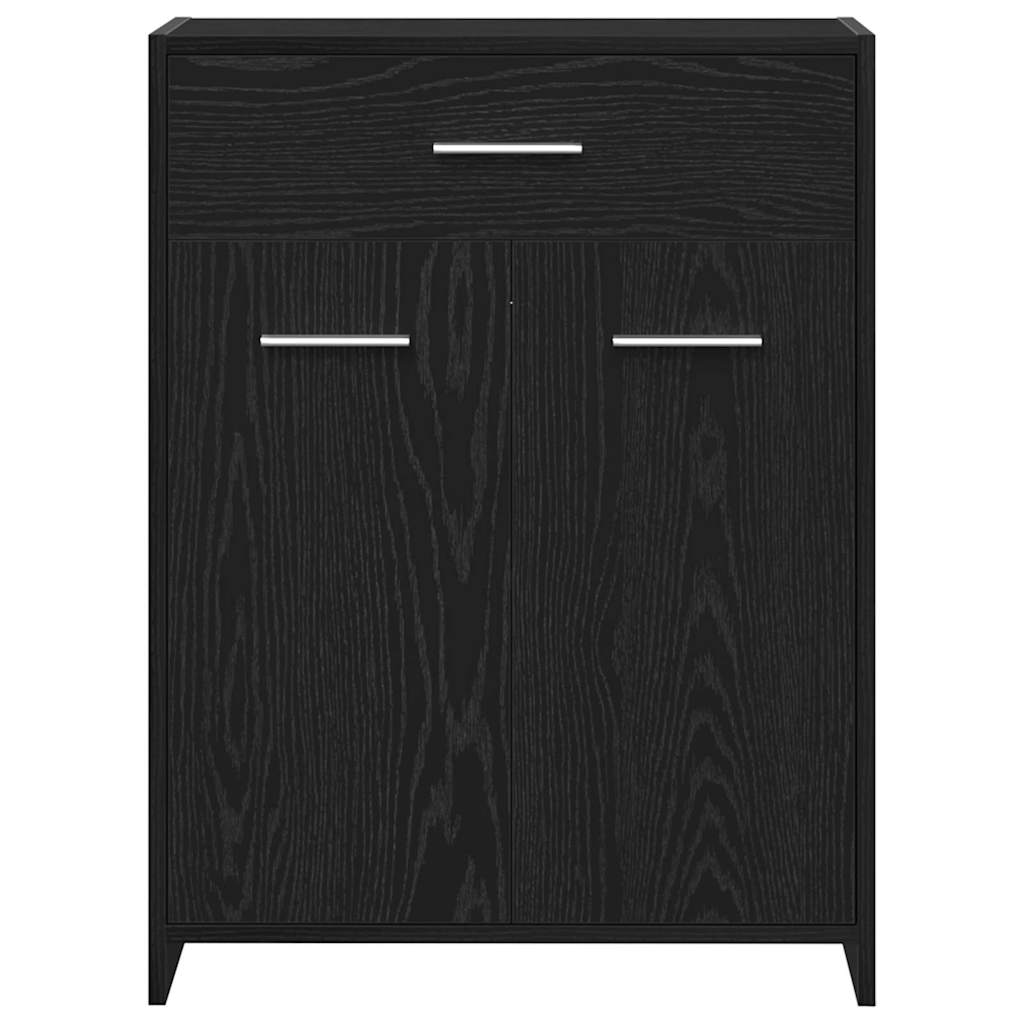 Mobile da Bagno Rovere Nero 60 x 33 x 80 cm | homemem39