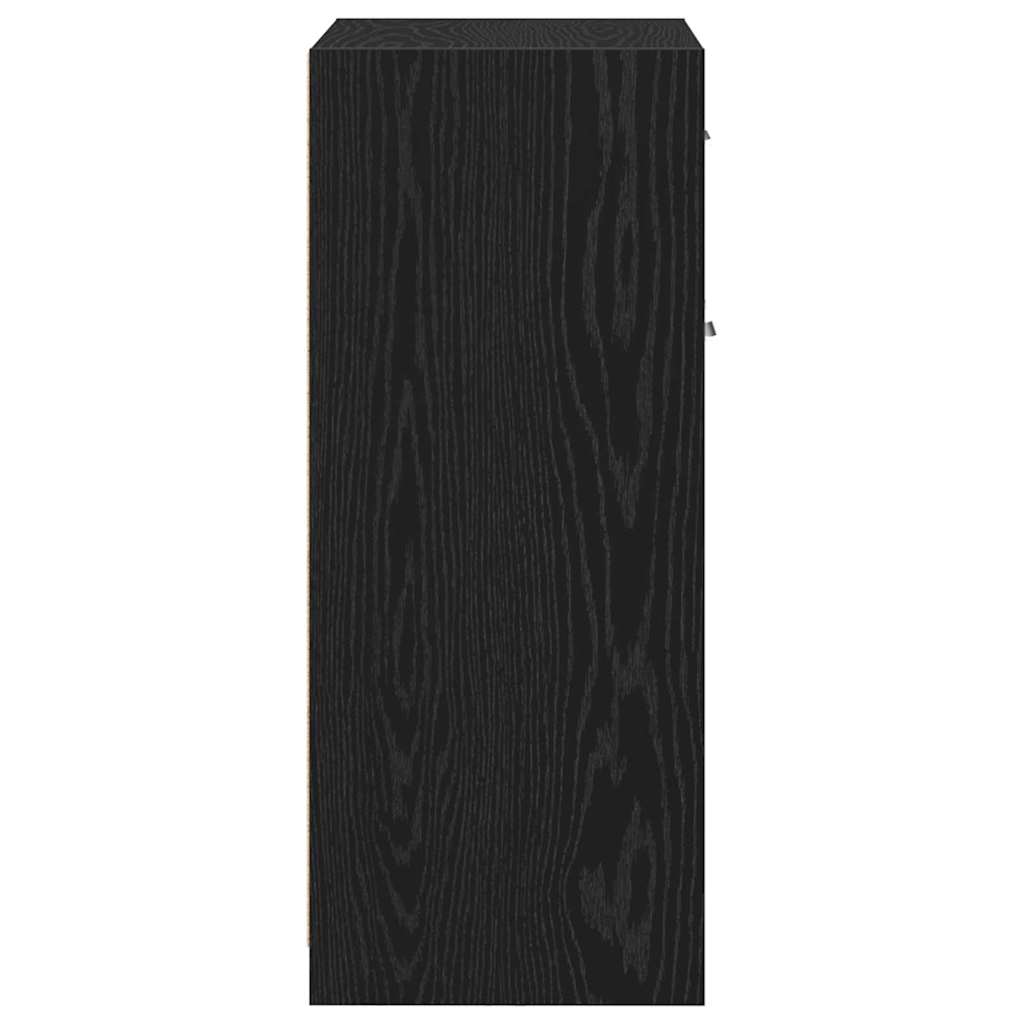 Mobile da Bagno Rovere Nero 60 x 33 x 80 cm | homemem39