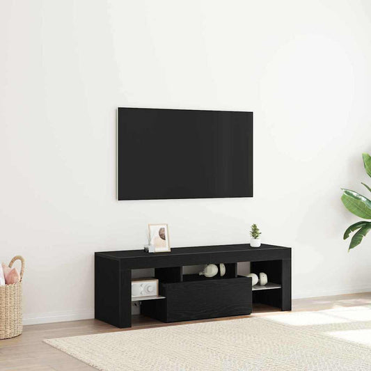 Mobile TV Nero 120 x 35 x 40 cm Legno multistrato