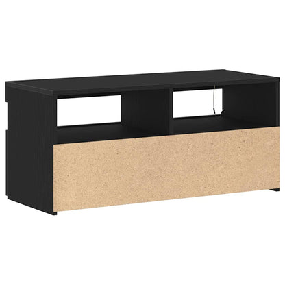 Mobile TV Nero 90 x 35 x 40 cm Legno multistrato
