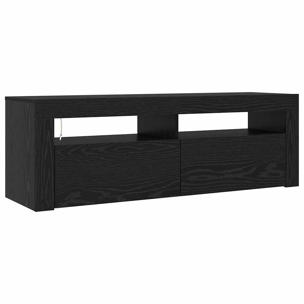 Mobile TV Nero 120 x 35 x 40 cm Legno multistrato