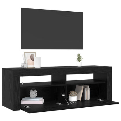 Mobile TV Nero 120 x 35 x 40 cm Legno multistrato