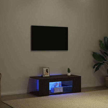 Mobile TV Nero 90 x 39 x 30 cm Legno multistrato