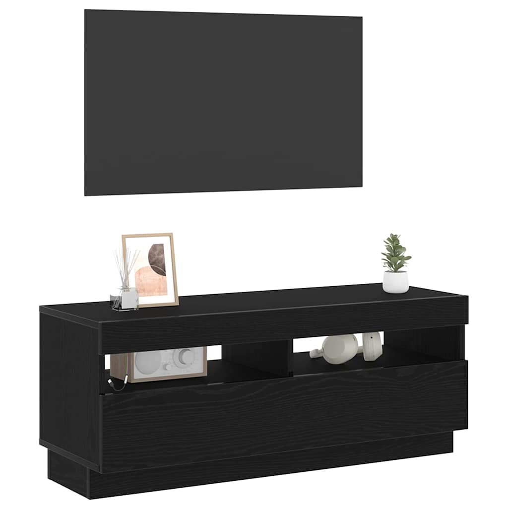 Mobile TV Nero 100 x 35 x 40 cm Legno multistrato