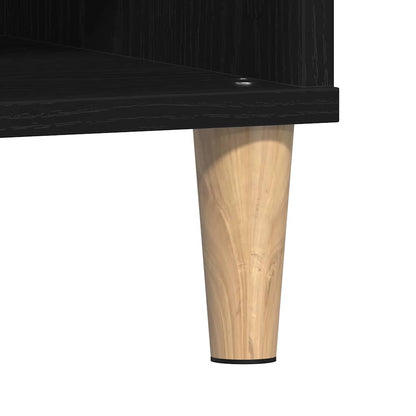 Tavolino da salotto Rovere nero 60 x 60 x 30 cm