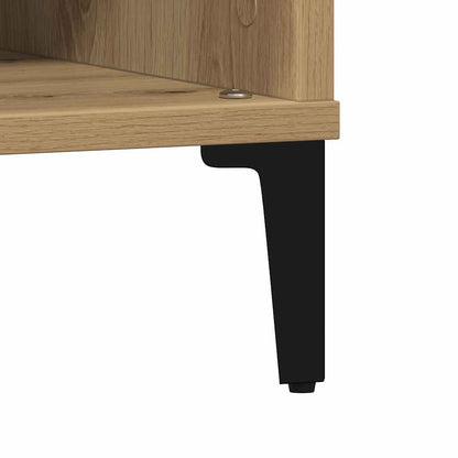 Tavolino da salotto Rovere artigianale 60 x 60 x 30 cm | homemem39