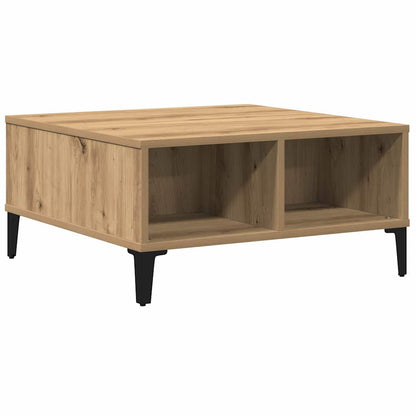 Tavolino da salotto Rovere artigianale 60 x 60 x 30 cm | homemem39