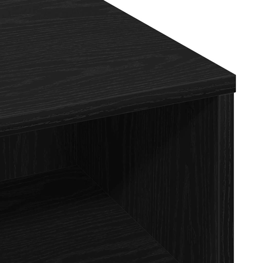 Tavolino da salotto Rovere Nero 60 x 60 x 30 cm | homemem39