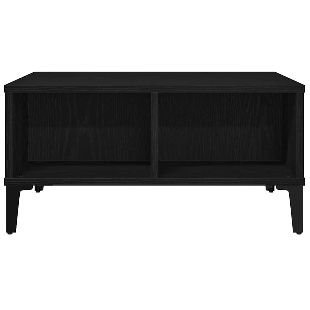 Tavolino da salotto Rovere Nero 60 x 60 x 30 cm | homemem39