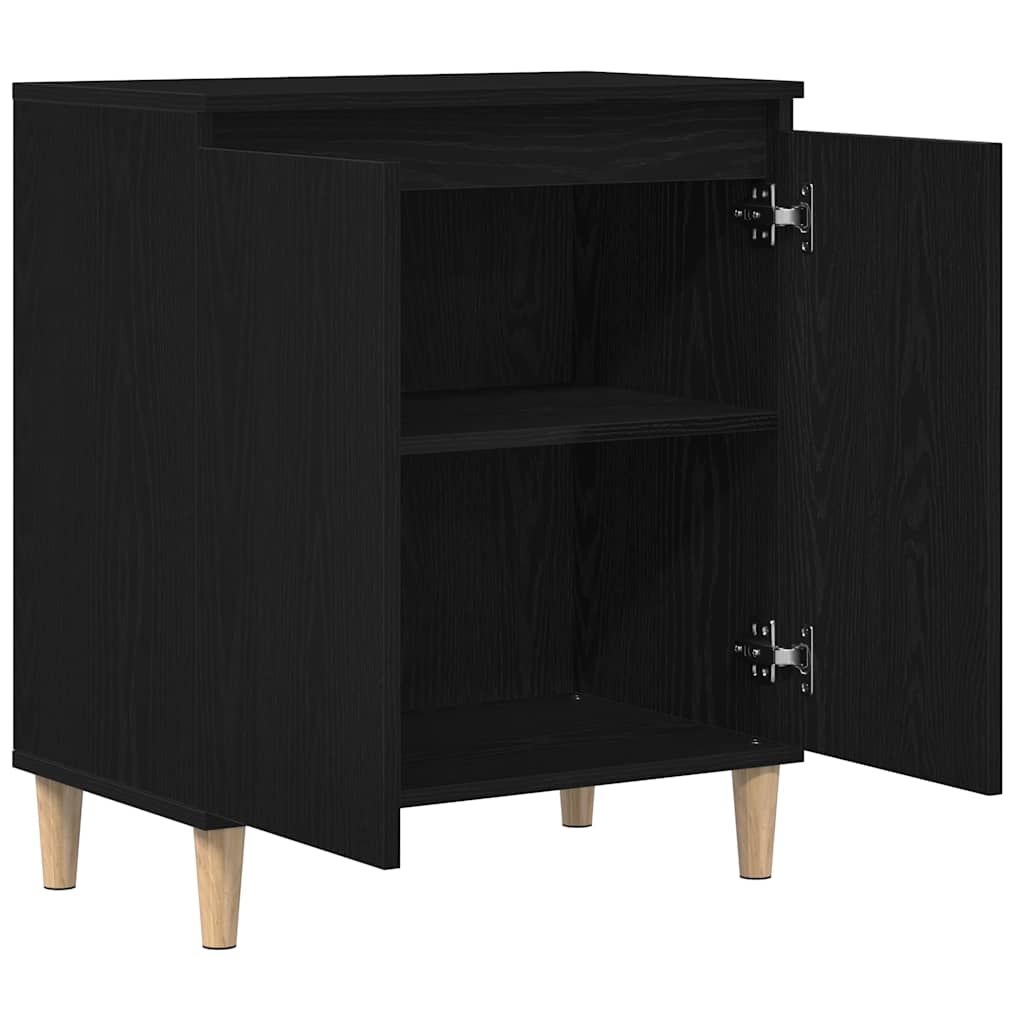Credenza Nero 60 x 35 x 70 cm Legno multistrato