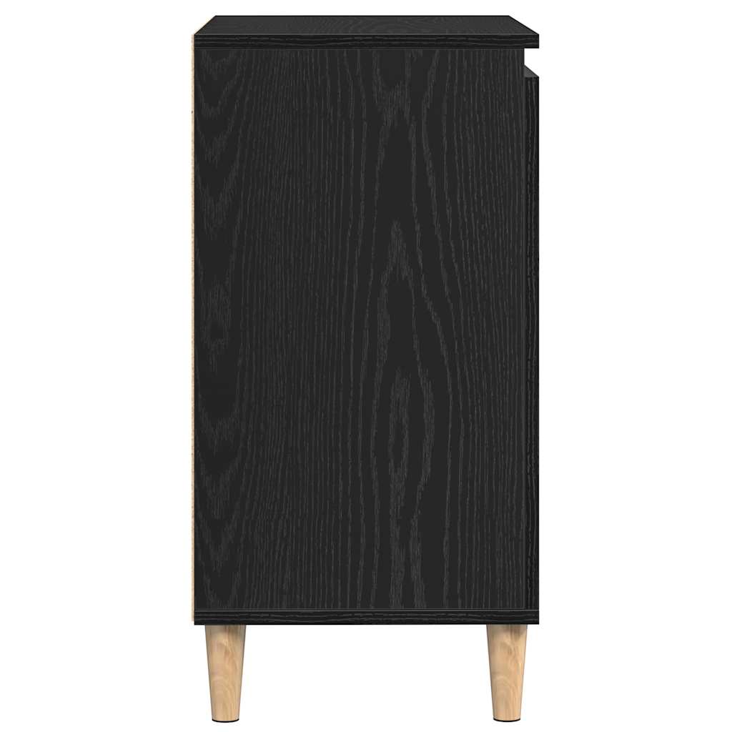 Credenza Nero 60 x 35 x 70 cm Legno multistrato