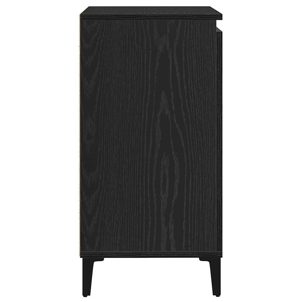 Credenza Nero 60 x 35 x 70 cm Legno multistrato