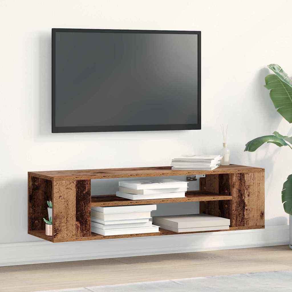 Mobile TV Marrone 100 x 30 x 26.5 cm Legno multistrato