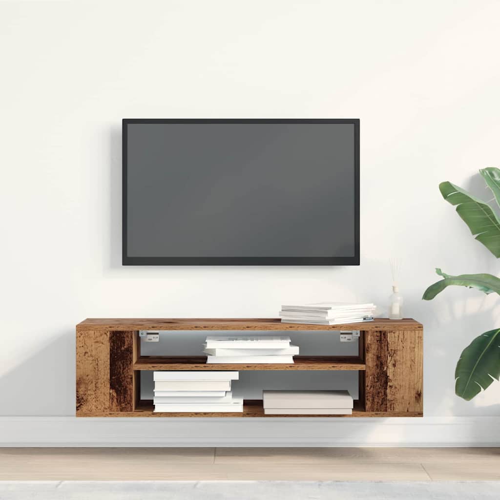 Mobile TV Marrone 100 x 30 x 26.5 cm Legno multistrato