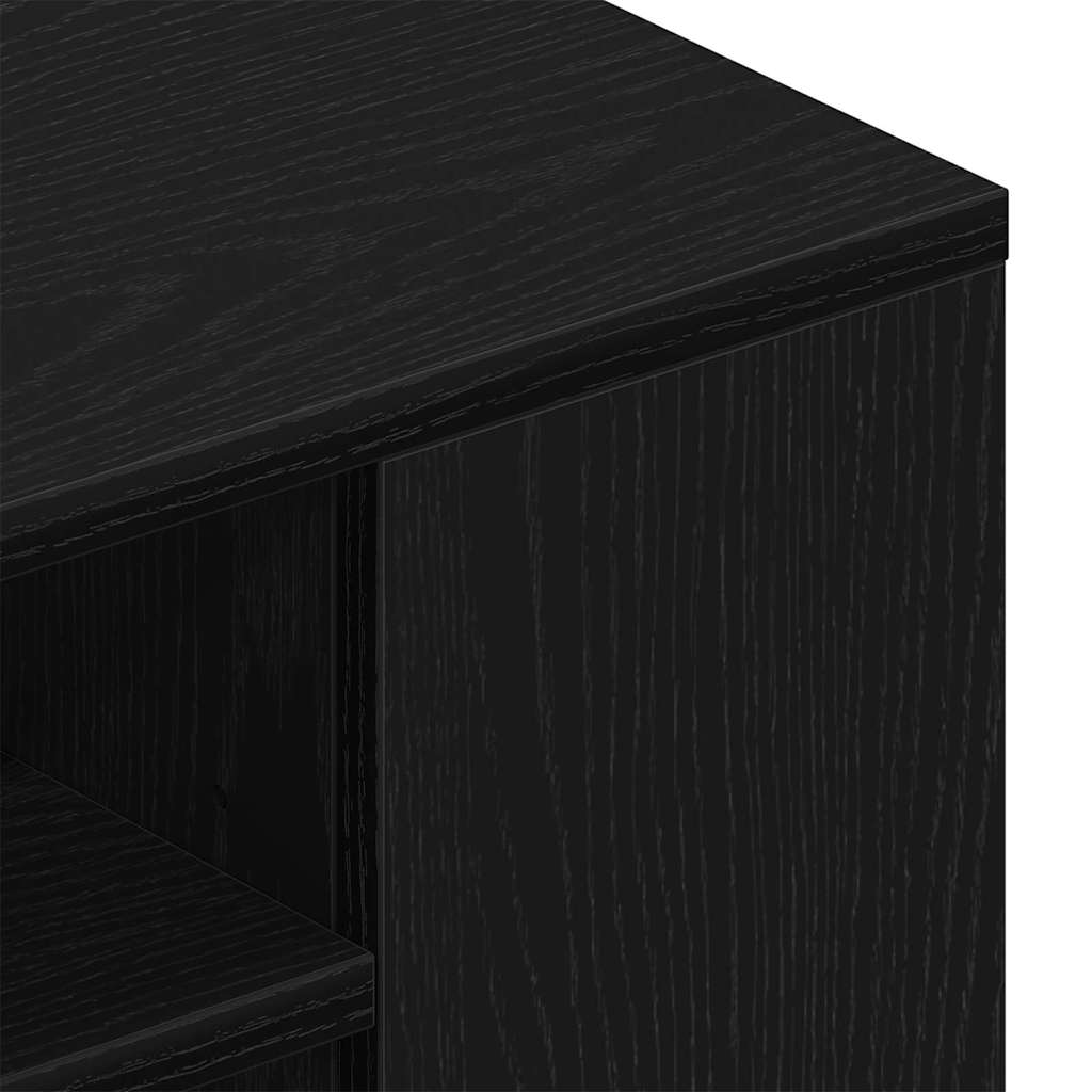 Mobile TV Nero 100 x 30 x 26.5 cm Legno multistrato