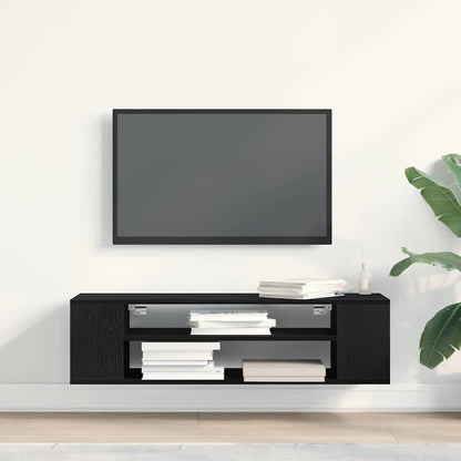 Mobile TV Nero 100 x 30 x 26.5 cm Legno multistrato