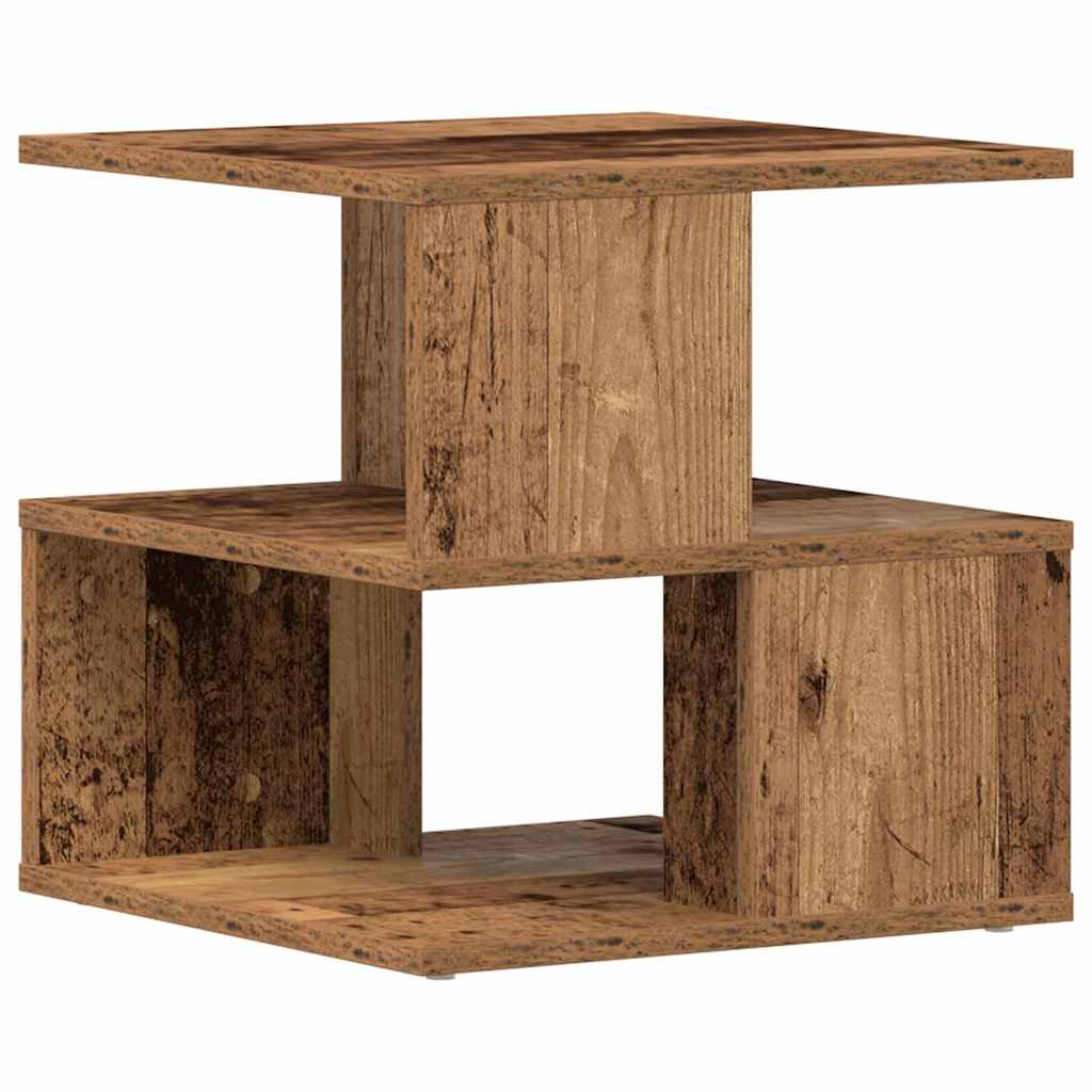 Tavolo laterale Legno vecchio 40 x 40 x 40 cm Legno multistrato