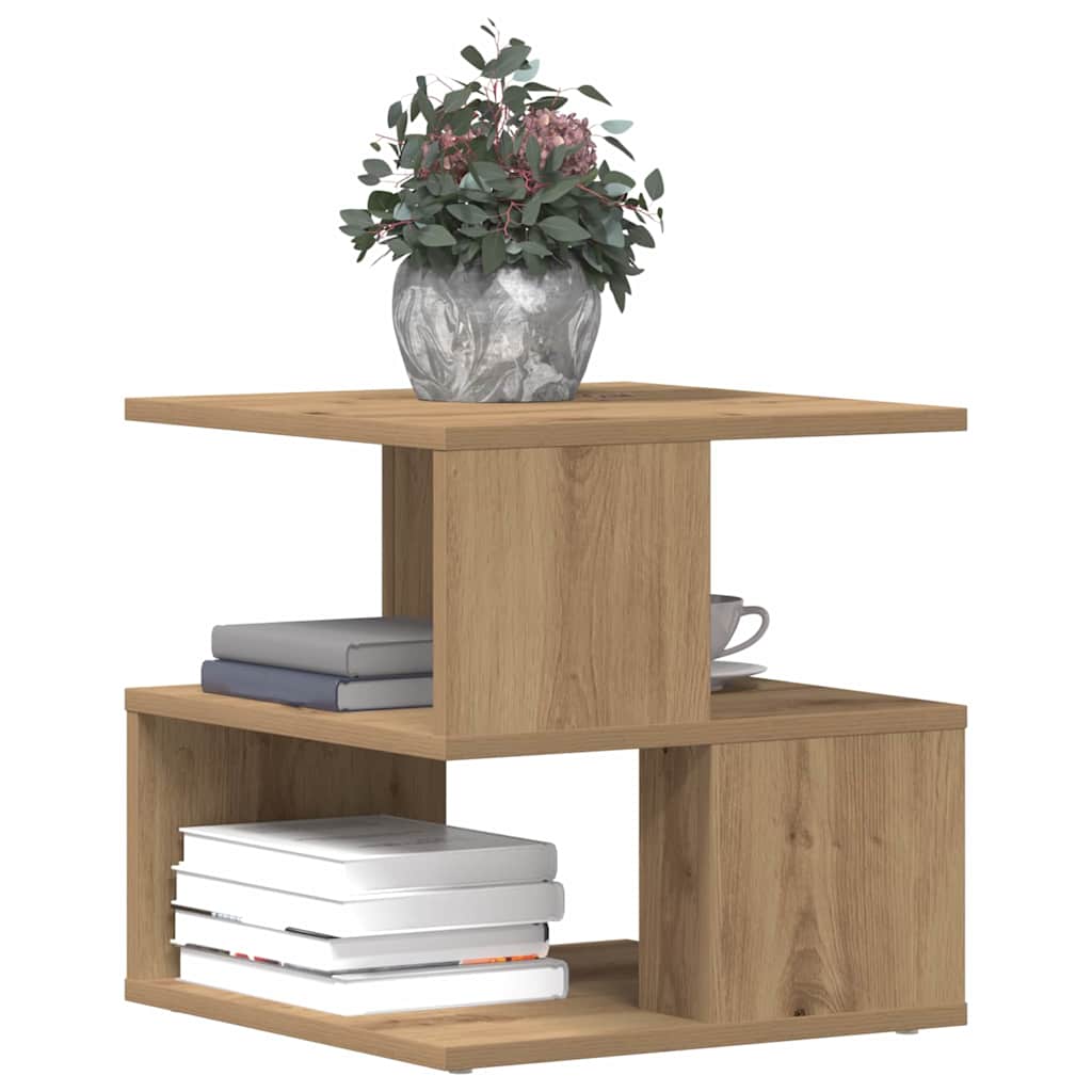 Tavolo laterale Rovere artigianale 40 x 40 x 40 cm