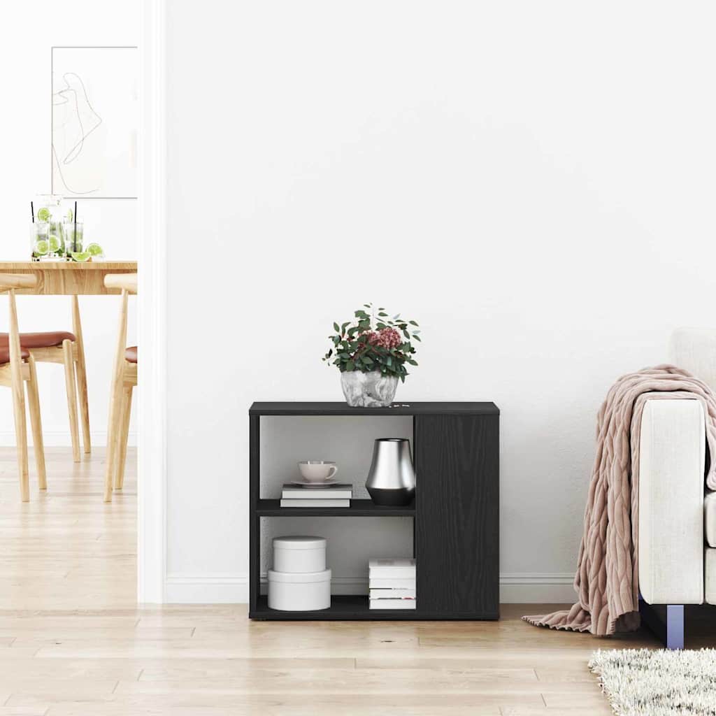 Credenza Nero 60 x 30 x 50 cm Legno multistrato - homemem39