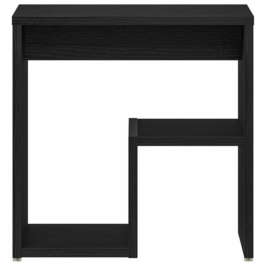 Armadio da Notte 2 pcs Rovere Nero 40 x 30 x 40 cm