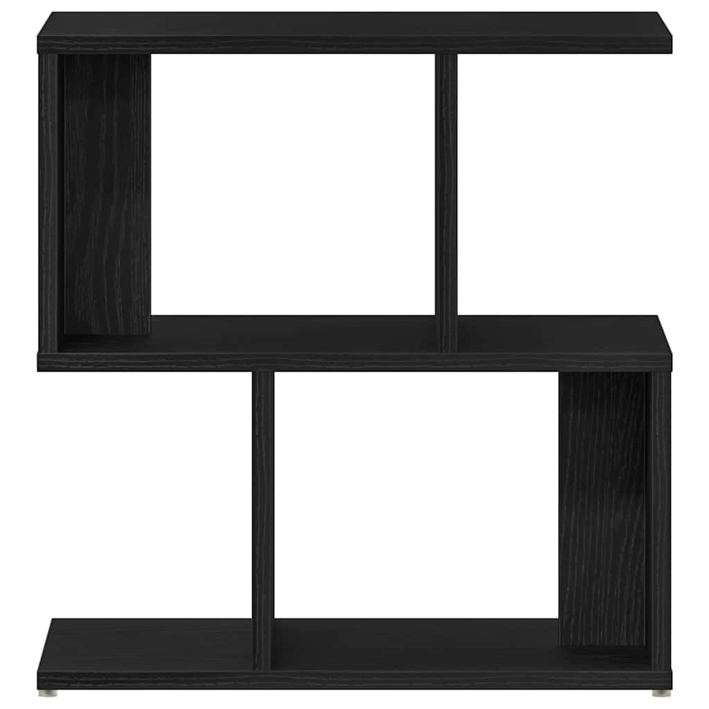 Armadio da Notte Rovere Nero 50 x 30 x 51,5 cm | homemem39