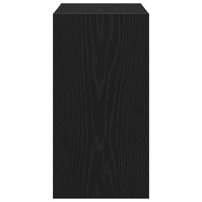 Tavolo laterale Rovere nero 50 x 26 x 50 cm Legno multistrato