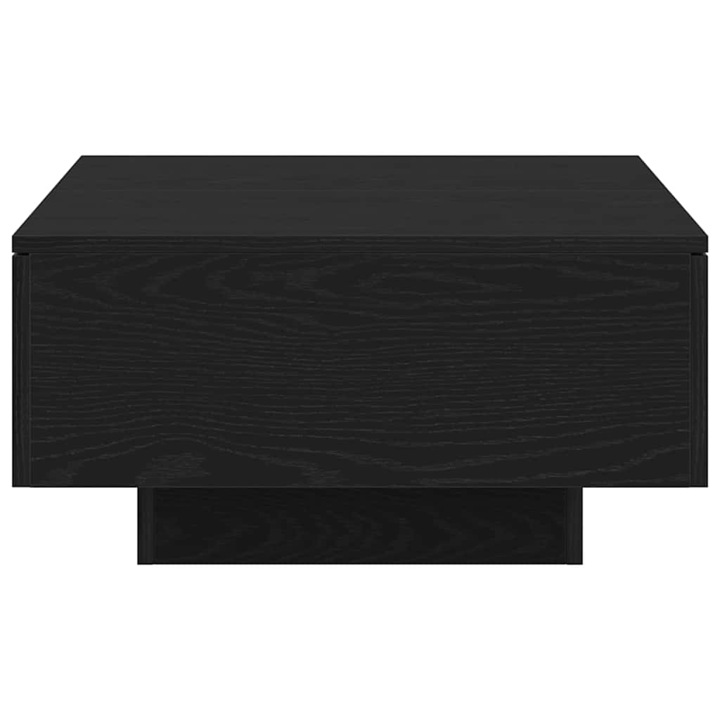 Tavolino da salotto Rovere nero 90 x 60 x 31 cm