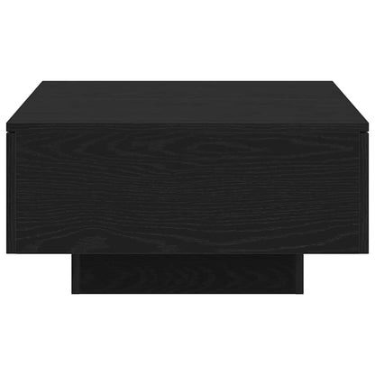Tavolino da salotto Rovere nero 90 x 60 x 31 cm