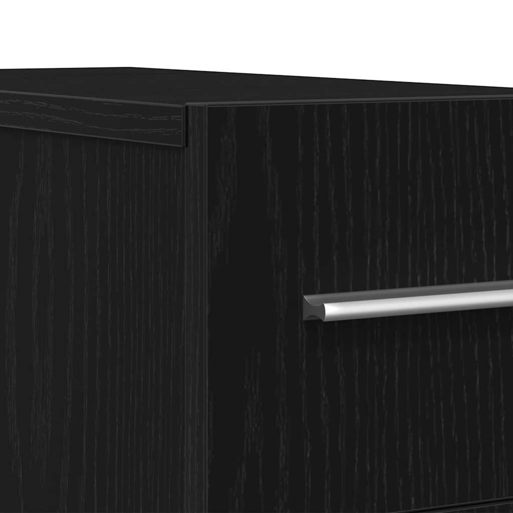 Mobile da Farmacia Rovere Nero 20 x 45,5 x 60 cm | homemem39