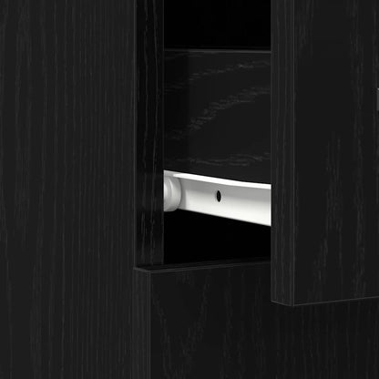 Mobile da Farmacia Rovere Nero 20 x 45,5 x 60 cm | homemem39