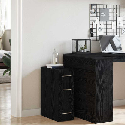 Mobile da Farmacia Rovere Nero 20 x 45,5 x 60 cm | homemem39