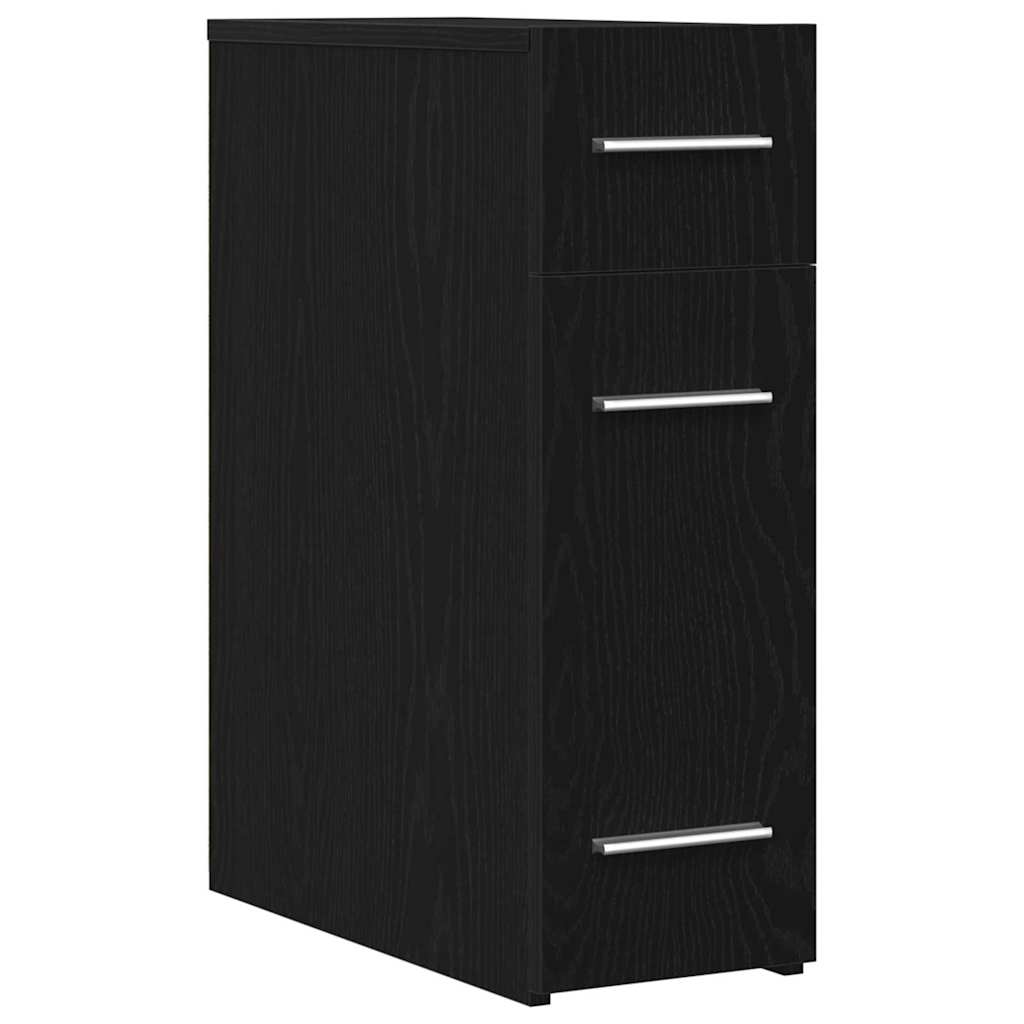 Mobile da Farmacia Rovere Nero 20 x 45,5 x 60 cm | homemem39