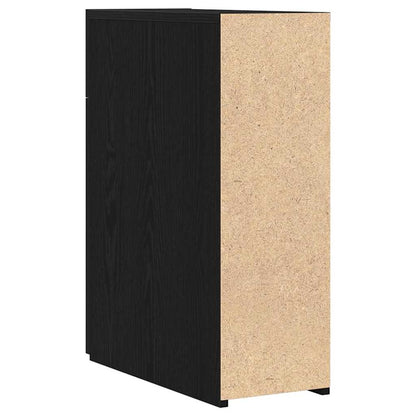 Mobile da Farmacia Rovere Nero 20 x 45,5 x 60 cm | homemem39