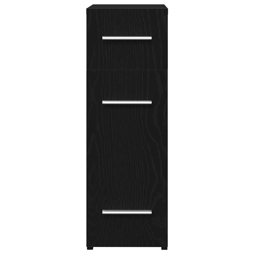 Mobile da Farmacia Rovere Nero 20 x 45,5 x 60 cm | homemem39