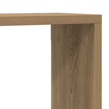 Scaffali da parete 2 pcs Rovere Artigianale 80 x 15 x 26 cm | homemem39