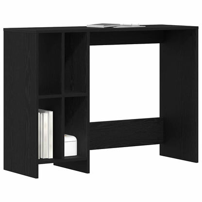 Scrivania Rovere Nero 102,5 x 35 x 75 cm Legno multistrato