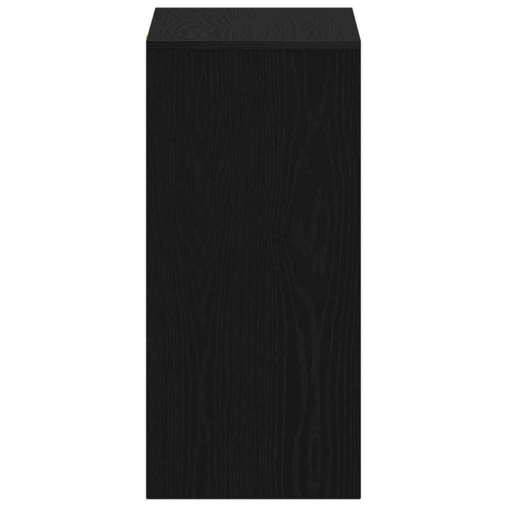 Scrivania Rovere Nero 102,5 x 35 x 75 cm Legno multistrato
