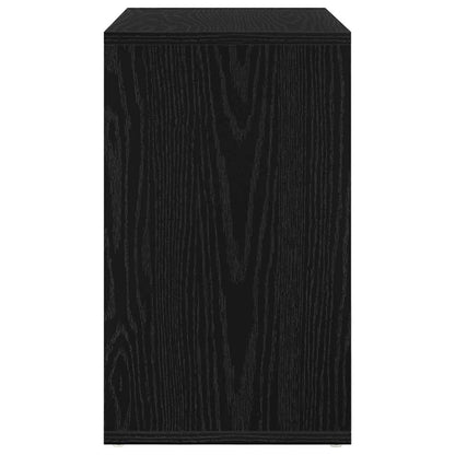 Tavolo Nesting 3 pcs Rovere Nero Legno multistrato