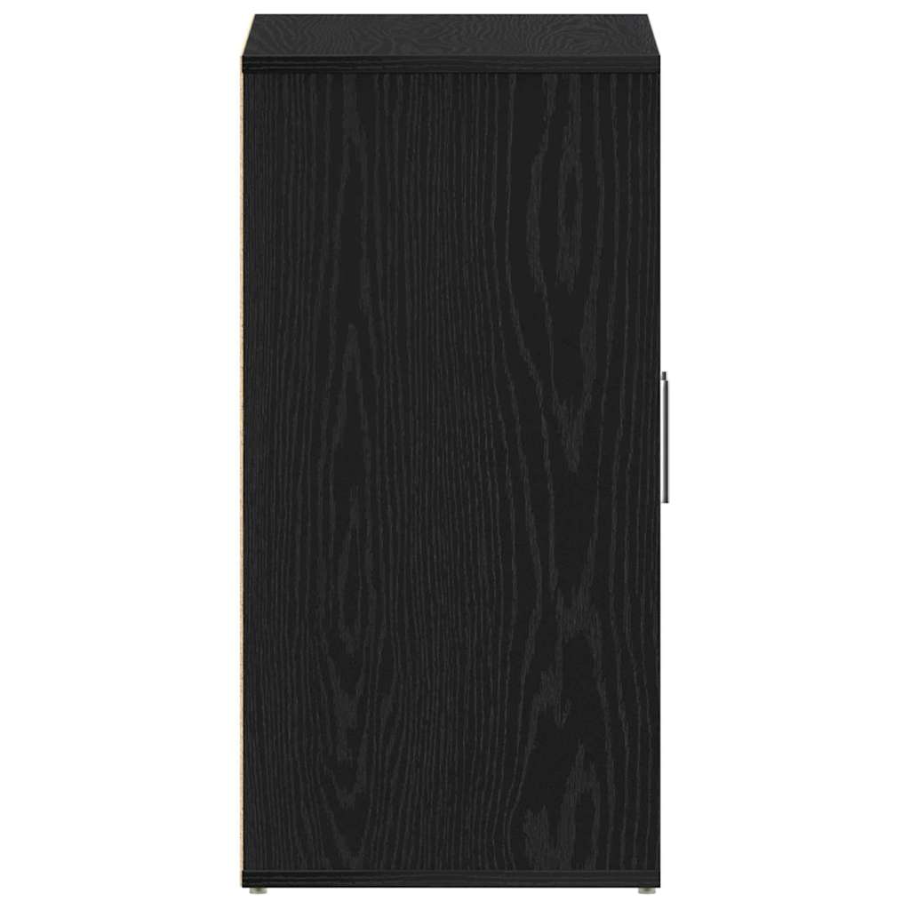 Scarpiera Rovere nero 60 x 35 x 70 cm Legno multistrato